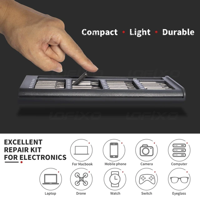 Alt view image 10 of 12 - Screwdriver Set Star Pentalobe P5/P2 Triangle Triwing Y000 Y00 for Iphone/macbook/xbox/Switch Controller laptop PC Screwdriver Phillips,FlatHead Glasses Repair Kit Compatible with torx T8/T6/T5/T9/T10