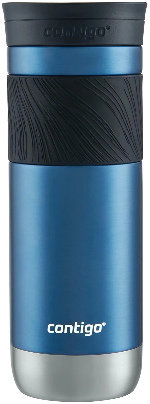 Alt view image 6 of 10 - Byron Vacuum-Insulated Stainless Steel Travel Mug, 20oz - Leak-Proof Lid, BPA-Free, Blue Corn - Perfect Reusable Cup for Coffee or Water; hot and cold beverage holder