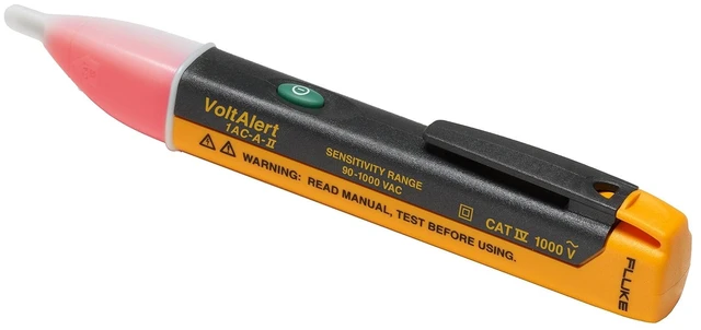 Alt view image 6 of 10 - 1AC II VoltAlert Non-Contact Voltage Tester, Pocket-Sized, 90-1000V AC, Audible Beeper, CAT IV Rating