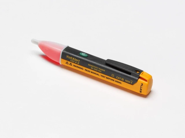 Alt view image 9 of 10 - 1AC II VoltAlert Non-Contact Voltage Tester, Pocket-Sized, 90-1000V AC, Audible Beeper, CAT IV Rating