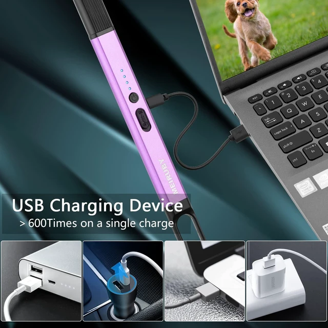 Alt view image 11 of 14 - Lighter Stocking Stuffers for Adults Wife Mom, Electric Candle Lighter for Women Mom Candle Lover Christmas Birthday Present Ideas Gifts, Cool Gadgets for Women Men 2025