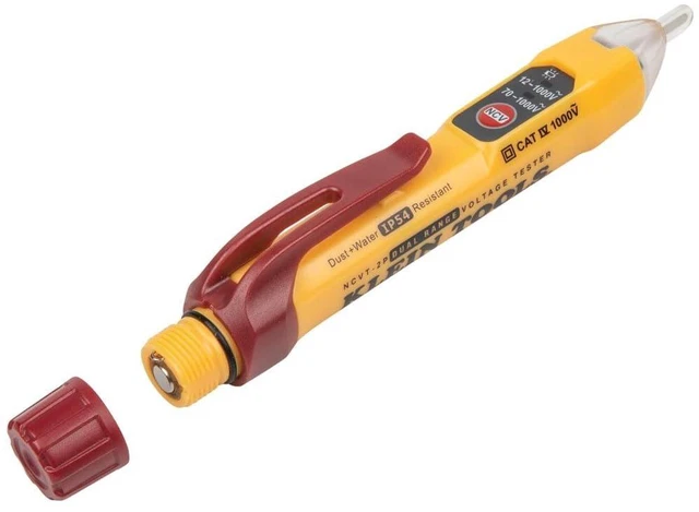 Alt view image 14 of 14 - NCVT2P Dual Range, Non-Contact Voltage Tester, 12-1000V AC, Visual and Audible Indicators, Auto Power Off