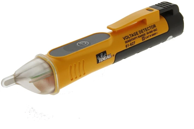 Alt view image 8 of 12 - Single Range 50-600V Non-Contact Voltage Tester CAT IV 600V AC NCVT with LED Voltage Indicator, Audible & Visual Alerts, Auto Power-Off, Low Battery Alert Professional Electrician & DIY Tool