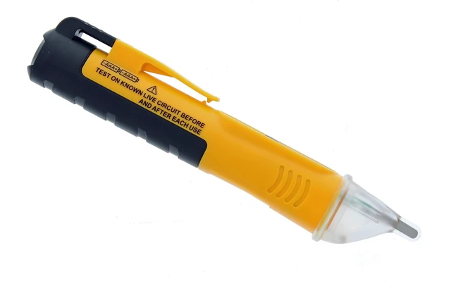 Alt view image 10 of 12 - Single Range 50-600V Non-Contact Voltage Tester CAT IV 600V AC NCVT with LED Voltage Indicator, Audible & Visual Alerts, Auto Power-Off, Low Battery Alert Professional Electrician & DIY Tool