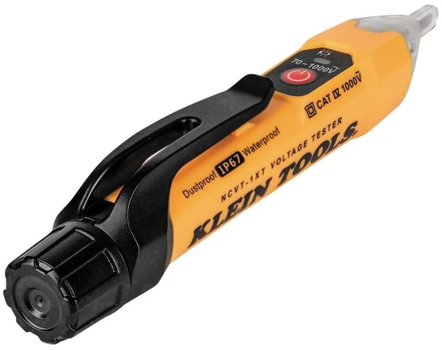 Alt view image 11 of 14 - NCVT1XT Voltage Tester, Non-Contact Low Voltage Test Pen, 70V to 1000V AC, Durable IP67 Tester is Dustproof and Waterproof