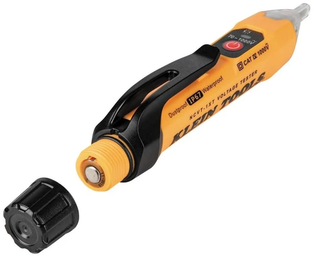 Alt view image 12 of 14 - NCVT1XT Voltage Tester, Non-Contact Low Voltage Test Pen, 70V to 1000V AC, Durable IP67 Tester is Dustproof and Waterproof