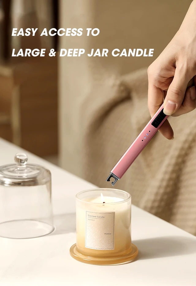 Alt view image 14 of 14 - Lighter Electric Candle Lighter, Birthday for Women Men Mom Wife Sister, Rechargeable USB Arc Lighters for Candle Camping BBQ