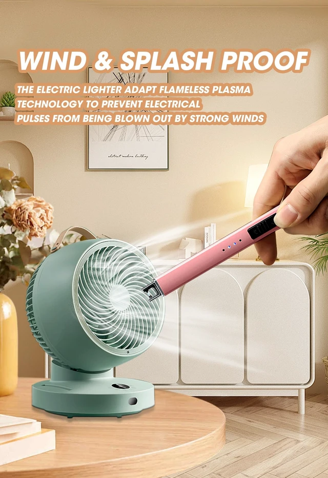Alt view image 13 of 14 - Lighter Electric Candle Lighter, Birthday for Women Men Mom Wife Sister, Rechargeable USB Arc Lighters for Candle Camping BBQ