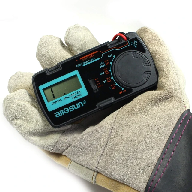 Alt view image 13 of 14 - EM3081 Digital Multimeter/DMM/Multi Tester Amp/Ohm/Volt Meter/Diode and Continuity Test Pocket Size