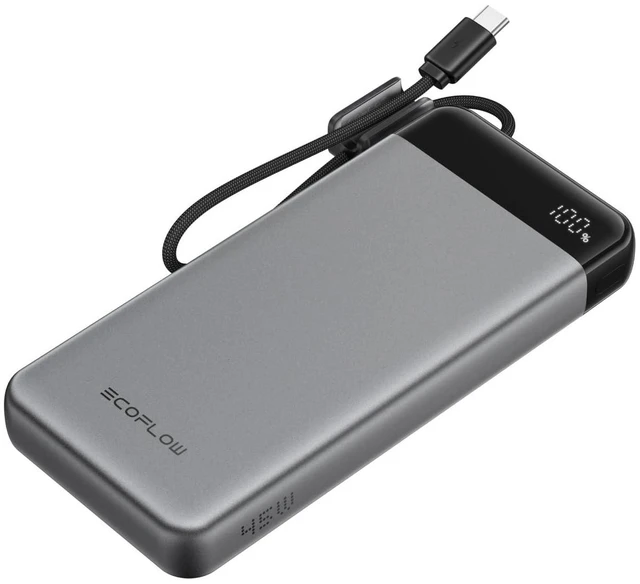 Alt view image 8 of 14 - Rapid 20000mAh Power Bank, 45W Max Fast Charging,Portable Phone Charger Built in USB C Cable and USB-C&A Port Digital Display Battery Bank for iPhone 17/16/15 Series, Samsung S23 ipad 11
