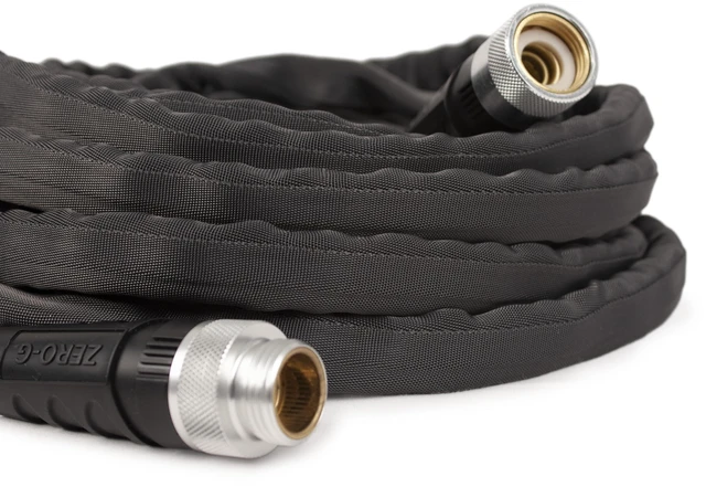 Alt view image 9 of 14 - zero-G 4001-50 Lightweight, Ultra Flexible, Durable, Kink-Free Garden Hose, 5/8-Inch by 50-Feet,Black