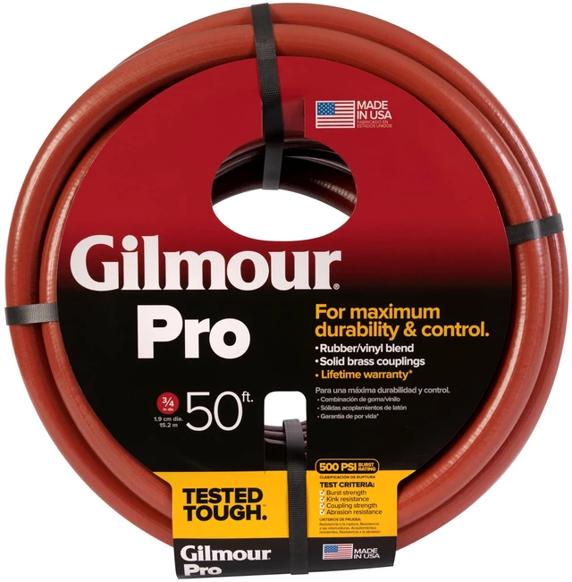 Alt view image 7 of 12 - Commercial 3/4" x 50' Heavy Duty Water Hose, Durable and Kink Resistant 50 ft Garden Hose
