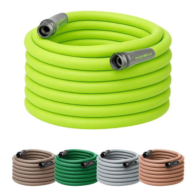 Alt view image 8 of 14 - Garden Hose 5/8 in. x 75 ft., Lightweight All-Weather Water Hose, Durable and Flexible, Leak-Free Connections