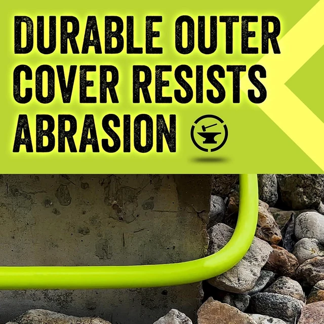 Alt view image 14 of 14 - Garden Hose with SwivelGrip, 5/8 in. x 25 ft., Lightweight All-Weather Water Hose, Durable and Flexible, Leak-Free Connections