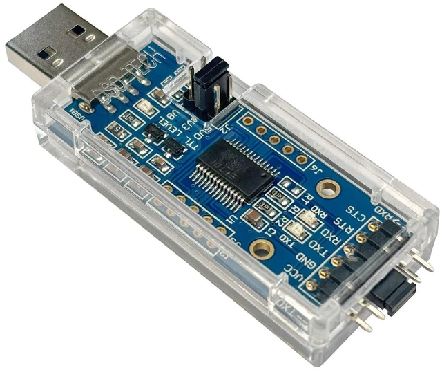 Alt view image 8 of 14 - USB to TTL Adapter Built-in FTDI FT232RL IC for Debugging and Programming