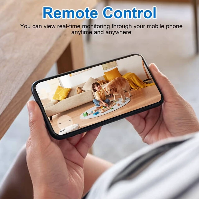Alt view image 13 of 14 - Security Camera WiFi Wireless Phone Charger, Security Cam Motion Activated,HD1080P(Rotate Lens) with 250°Viewing Angle, camaras espias ocultas for Home Office Security(2.4/5G)