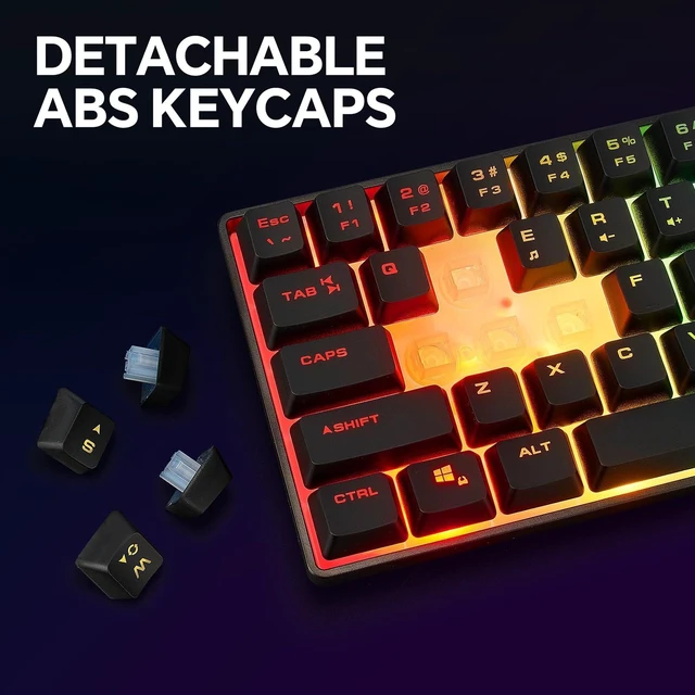 Alt view image 13 of 14 - 60% Wireless Gaming Keyboard and Mouse Combo, RGB Backlit Rechargeable LED Light Up Keyboards,Wireless Gaming Mouse and Keyboard for Xbox PS4 PS5 PC Laptop -Black