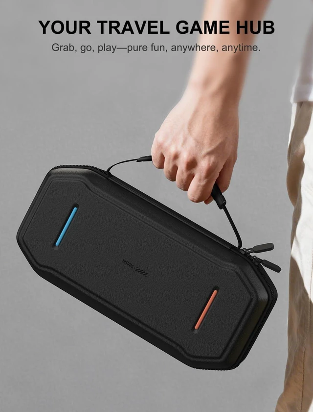 Alt view image 14 of 14 - Carrying Case for Nintendo Switch 2, Hard Shell Travel Case with Large Storage for Console & Accessories