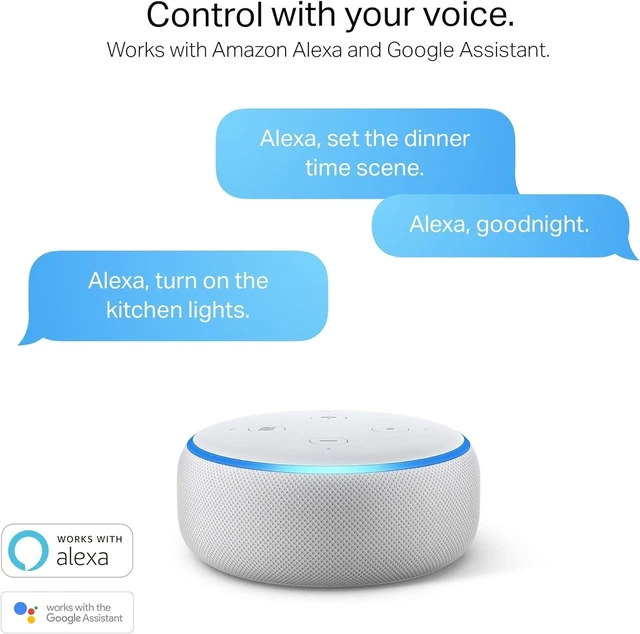 Alt view image 10 of 14 - Smart Light Bulb KL110, LED Wi-Fi smart bulb works with Alexa and Google Home, A19 Dimmable, 2.4Ghz, No Hub Required, 800LM Soft White (2700K), 9W (60W Equivalent)