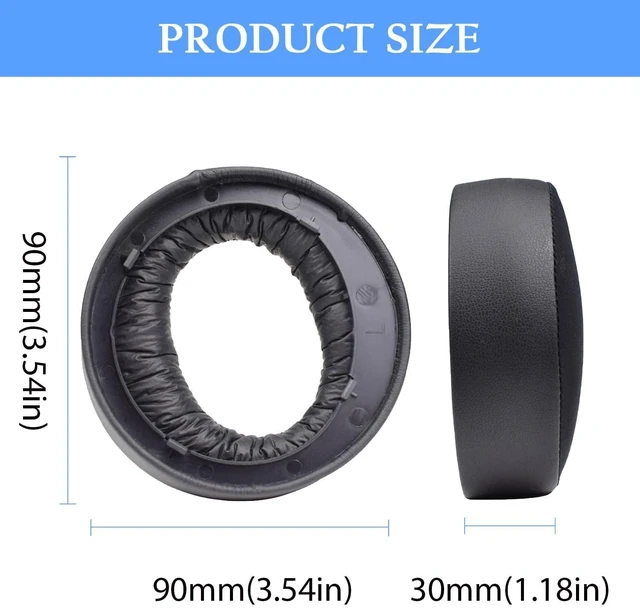 Alt view image 13 of 14 - Pulse 3D Earpads Cushions Replacement for Sony PlayStation 5 Pulse 3D PS5 Headset,PS5 Cooling Gel Ear Pads Replacement Ear Cushions,Ear Cups Accessories with Noise Isolation Foam(Black)