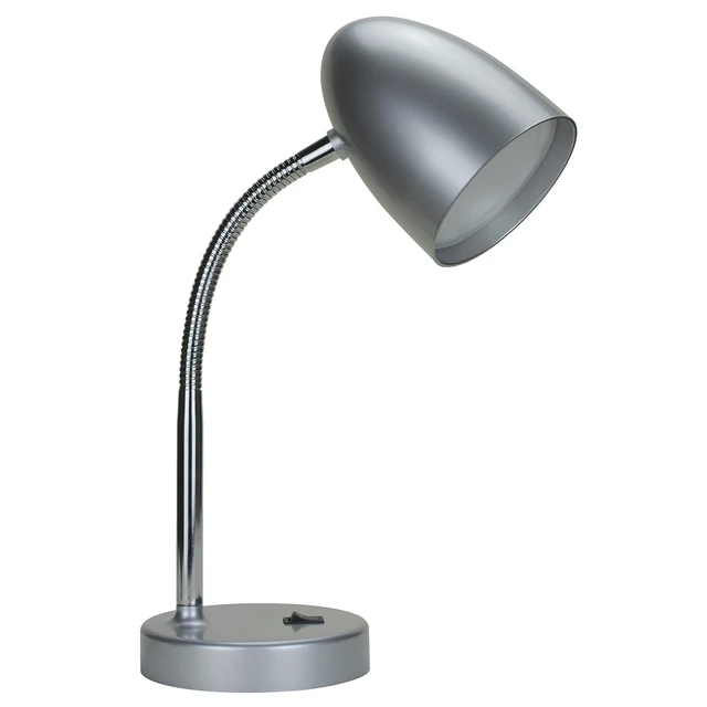 Alt view image 8 of 14 - LED Desk Lamp, 3.5W 240LM 4000K Cool White Study Lamps for Bedroom and Office, Eye Protection, ETL Listed Silver Table lamp