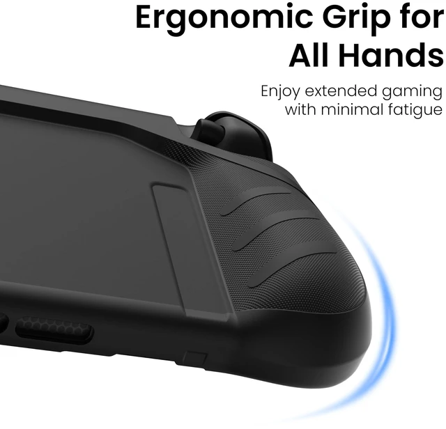 Alt view image 11 of 14 - P2 Shield Dockable Case and Screen Protector for Nintendo Switch 2 2025, TPU Grip Protective Cover and 9H Tempered Glass Film with Alignment Installation Frame, Black