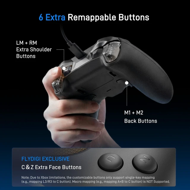 Alt view image 12 of 14 - Wired Controller for XBOX Series X|S, XBOX One, Windows