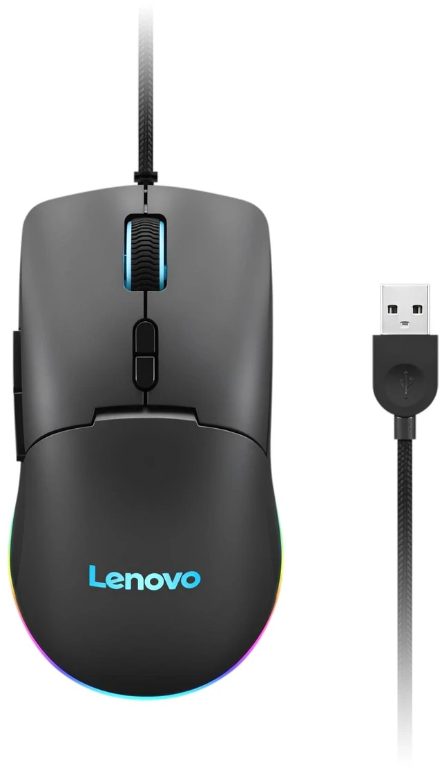 Alt view image 5 of 8 - RGB Wired Gaming Mouse for PC, Laptop, Computer with Windows & Chrome OS - 3 Zone RGB, 8000 DPI Adjustable Sensor, 7 Programmable Buttons Palm Grip Mouse for Gamers (Black)