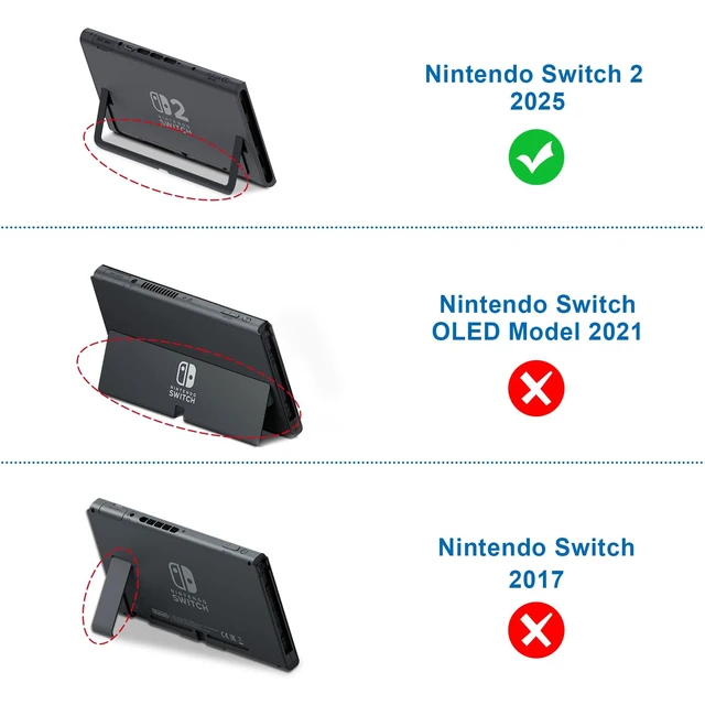 Alt view image 9 of 14 - Carrying Case for Nintendo Switch 2 (2025), Shockproof Hard Shell Switch 2 Case, Protective Cover Travel Bag with 19 Game Card & 2 Micro SD Card Slots & Inner Pocket, Starry Sky