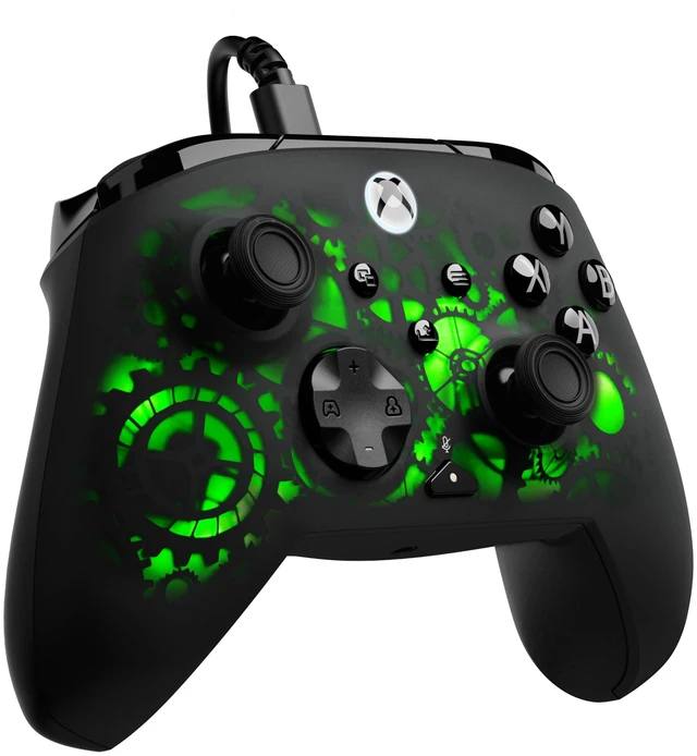 Alt view image 12 of 14 - Afterglow Ignite Wired RGB Gaming Controller for Xbox & PC