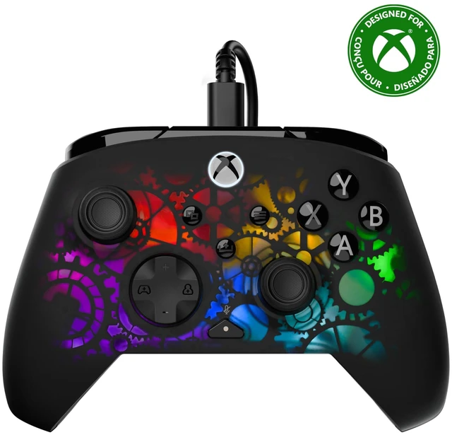 Alt view image 8 of 14 - Afterglow Ignite Wired RGB Gaming Controller for Xbox & PC