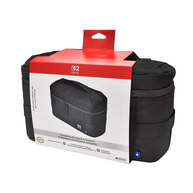 Alt view image 2 of 2 - Compact Carry All (Black) Travel Bag for Nintendo Switch 2 - Officially Licensed by Nintendo