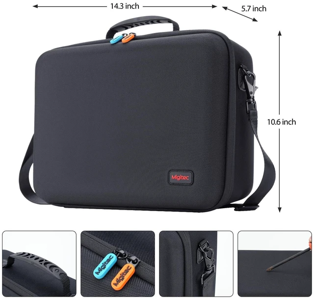 Alt view image 14 of 14 - Travel Case Compatible with Nintendo Switch 2, Controller & Accessories