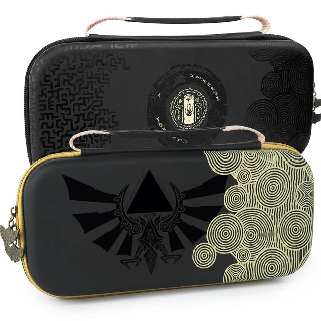 Alt view image 7 of 12 - Carrying Case for Nintendo Switch 2 (2025), Portable Travel Bag with 12 Game Card Slots, Hard Shell Case for Nintendo Switch 2 Console Joy-Con & Accessories, Kingdom, Black