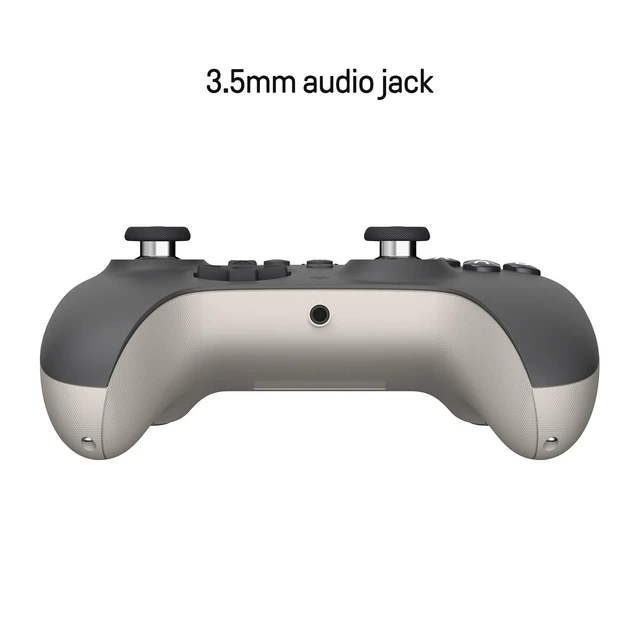 Alt view image 9 of 14 - Ultimate C Hall Effect Joysticks/Hall Trigger Wired Controller with RGB Lighting Fire Ring, 3.5mm Audio Jack for Xbox Series X|S, Xbox One, Windows 10/11 - Officially Licensed (Dark Gray)