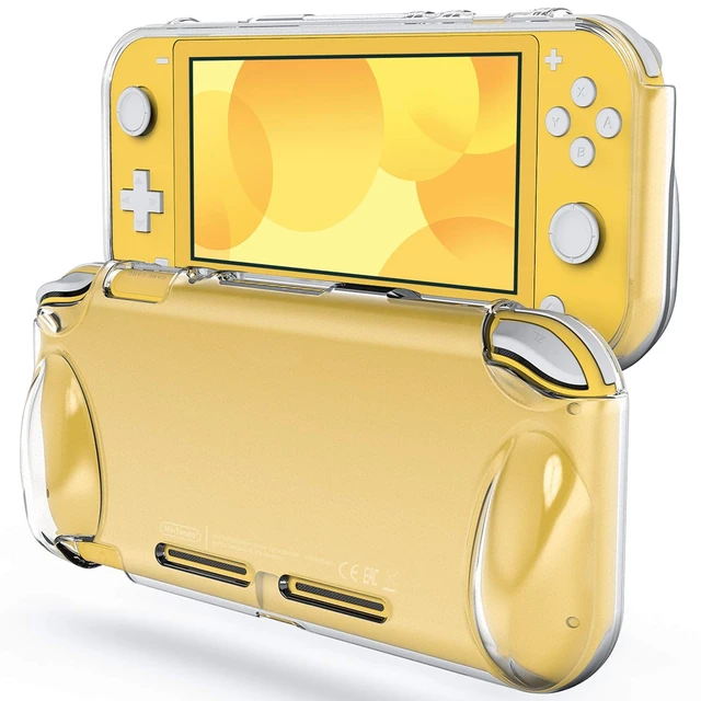 Alt view image 8 of 14 - Protective Case for Nintendo Switch Lite 2019, Grip Cover with Shock-Absorption and Anti-Scratch Design (HD Clear)