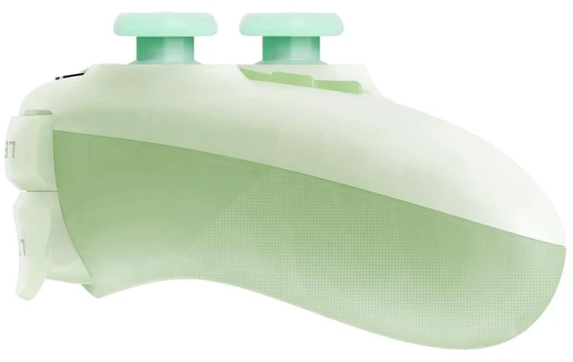 Alt view image 12 of 14 - Ultimate Mini Wired Controller for Xbox with RGB Lighting Fire Ring, Hall Effect Joysticks and Triggers, for Xbox Series X|S, Xbox One, Windows 10/11 - Officially Licensed (Translucent Green)