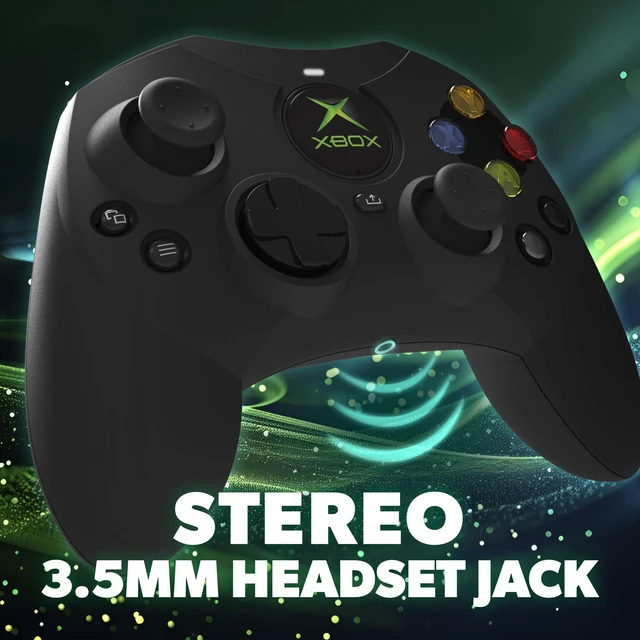 Alt view image 10 of 12 - Wired Controller for XBOX Series X|S, XBOX One, Windows 10|11, PC, with Hall Effect Joysitcks, Audio Jack, Impulse Triggers, Black - Officially licensed