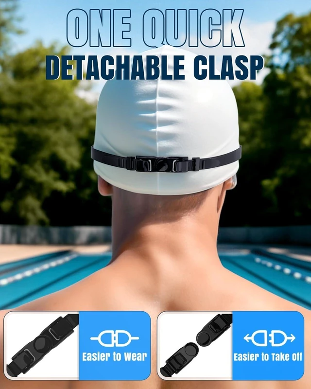 Alt view image 13 of 14 - Swim Goggles 2 Pack, Wide View Anti Fog&UV Swimming Goggles for Audlt, No Leaking Swim Glasses for Men Women Youth