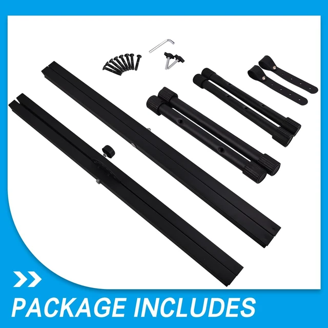 Alt view image 12 of 14 - Piano Keyboard Stand and Bench Set, Double-X Keyboard Stand Adjustable Digital Piano Stand with Lockable Straps, (Piano Keyboard Stand x 1, Piano Bench x 1), Black