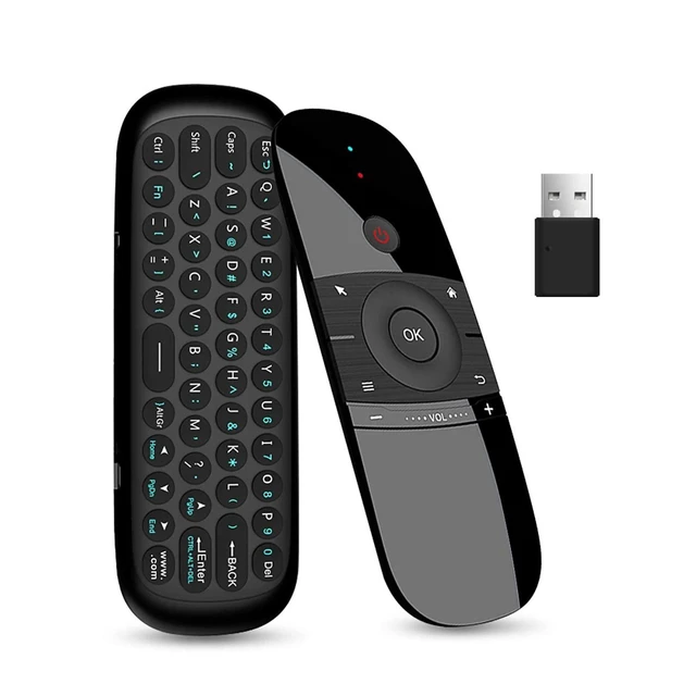Alt view image 8 of 14 - Universal TV Remote Air Mouse, Wireless Keyboard Fly Mouse 2.4GHz Connection Air Remote Keyboard Mouse for Android TV Box/PC/Smart TV/Projector/HTPC/All-in-one PC/TV1
