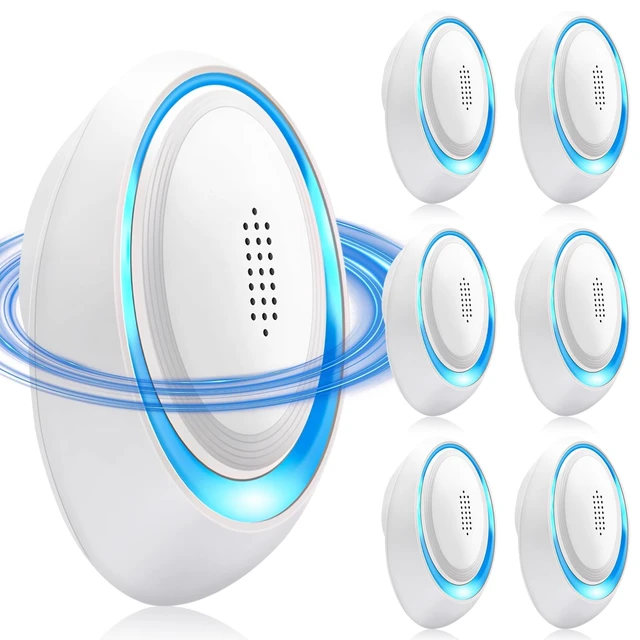 Alt view image 8 of 14 - 2026 Upgraded Ultrasonic Pest Repeller Indoor, Pest Control Insect Plug in, Mouse Repellent Indoor, Electric Rodent Repellent Plug-in for Roach, Bugs, Ant, Mosquito, Mice, Spider, Rat,6 Pack