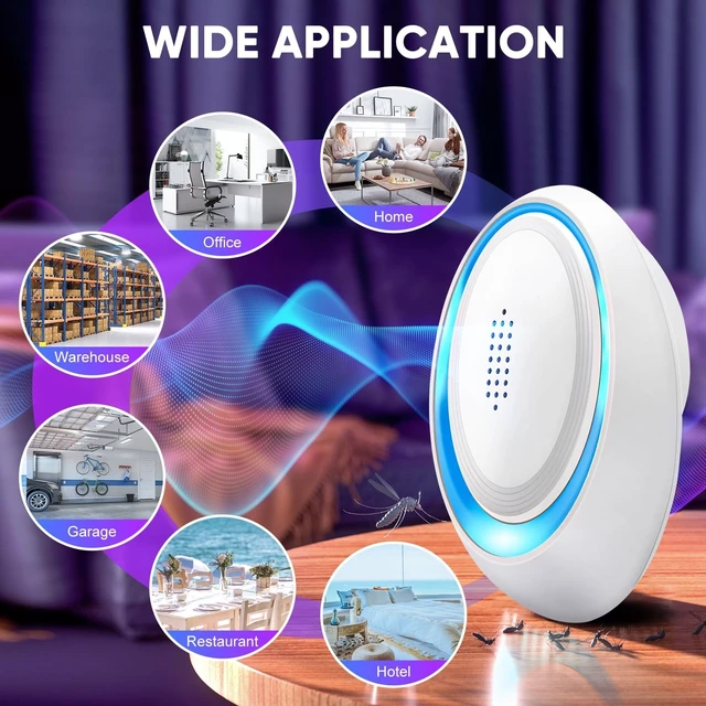 Alt view image 14 of 14 - 2026 Upgraded Ultrasonic Pest Repeller Indoor, Pest Control Insect Plug in, Mouse Repellent Indoor, Electric Rodent Repellent Plug-in for Roach, Bugs, Ant, Mosquito, Mice, Spider, Rat,6 Pack
