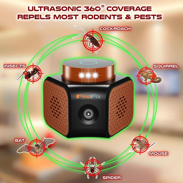 Alt view image 13 of 14 - Ultrasonic Pest Repeller Indoor, Mouse Repellent Ultrasonic Plug-in