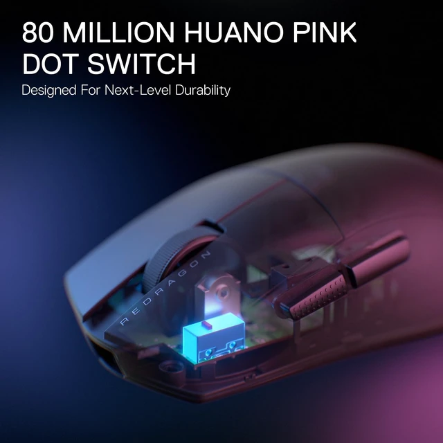 Alt view image 12 of 14 - Wireless 49G Ultra-Light Gaming Mouse 26K DPI Remapping Keys