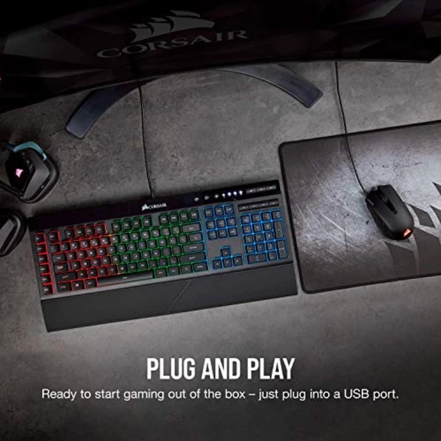 Alt view image 13 of 14 - RGB Wired Lightweight FPS/MOBA Gaming Mouse 12,000 DPI 6 Programmable Buttons iCUE Compatible PC, Mac, PS5, PS4, Xbox Black