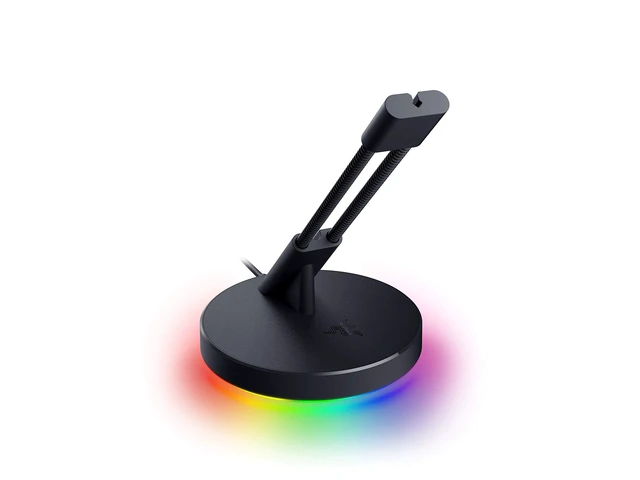 Alt view image 8 of 14 - Gaming Mouse Bungee V3 Chroma, Drag-Free Wired Mouse Support, Black