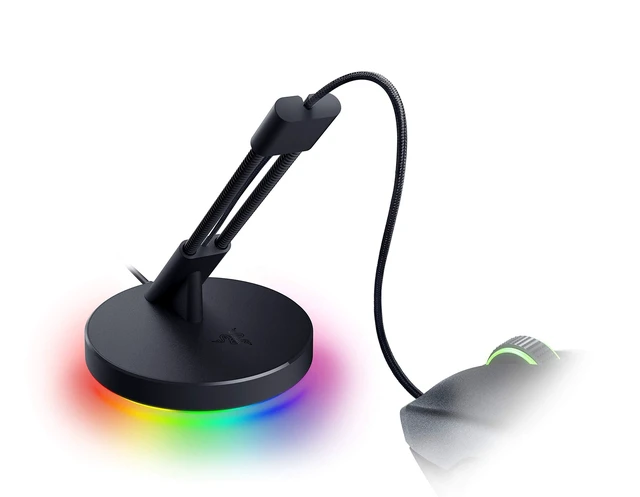Alt view image 12 of 14 - Gaming Mouse Bungee V3 Chroma, Drag-Free Wired Mouse Support, Black