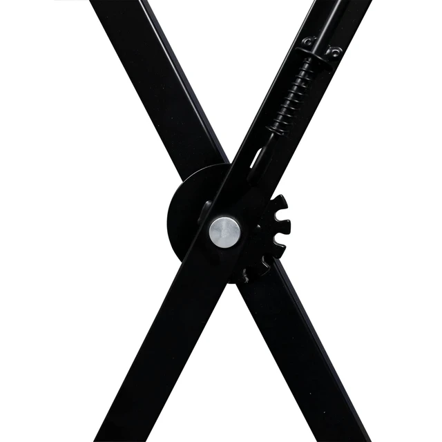 Alt view image 12 of 12 - Single-X Keyboard Stand, Pre-Assembled X-Style Keyboard Stand with Locking Straps & Quick Release Mechanism, Adjustable Piano Stand