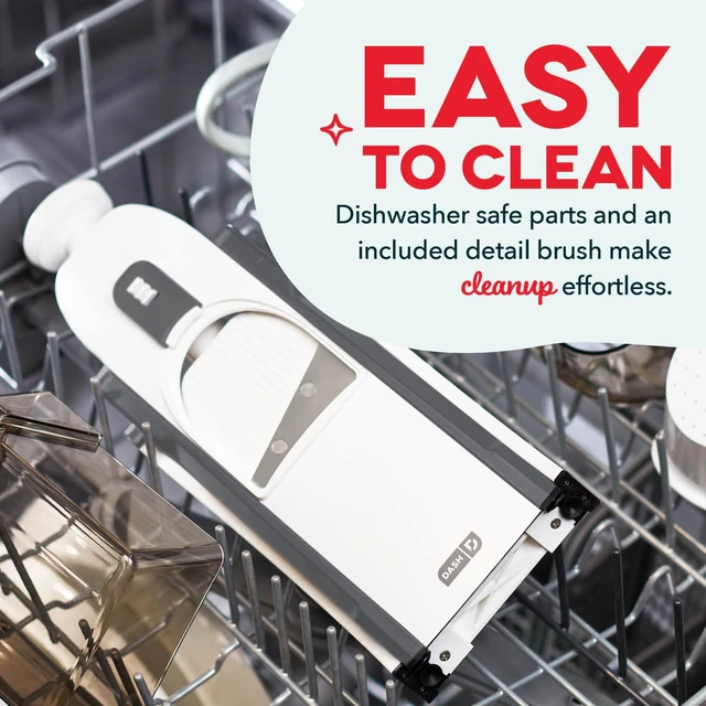Alt view image 12 of 14 - Safe Slice® Mandoline - Compact, Foldable Food Slicer - Slice, Dice, Julienne & More - Perfect for Quick Food Prep - Recipe Guide Included - Cool Grey
